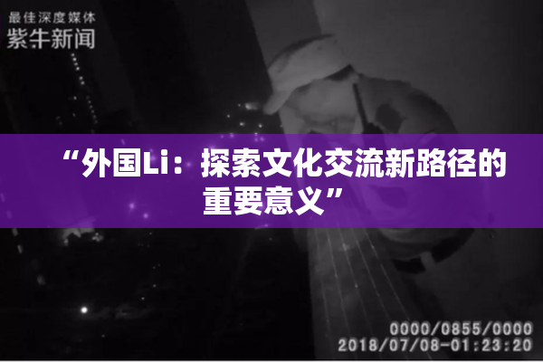 “外国Li：探索文化交流新路径的重要意义”