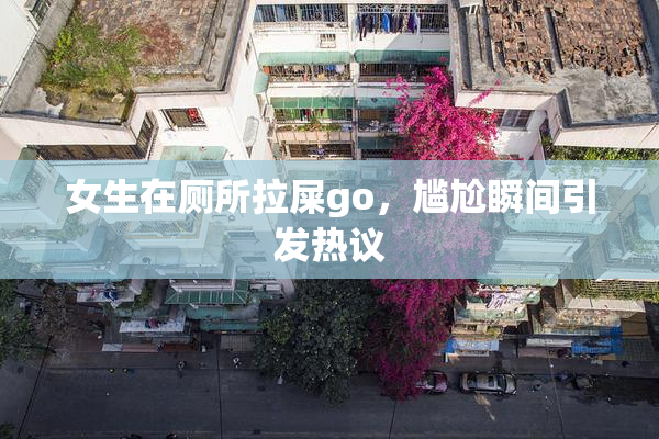 女生在厕所拉屎go，尴尬瞬间引发热议