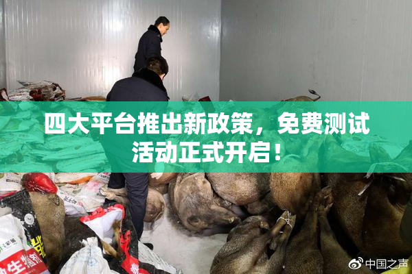 四大平台推出新政策，免费测试活动正式开启！