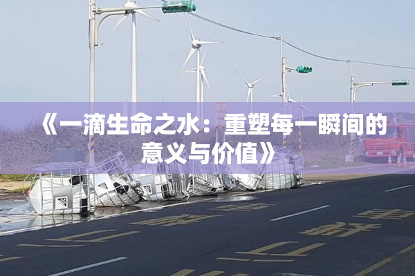 《一滴生命之水：重塑每一瞬间的意义与价值》