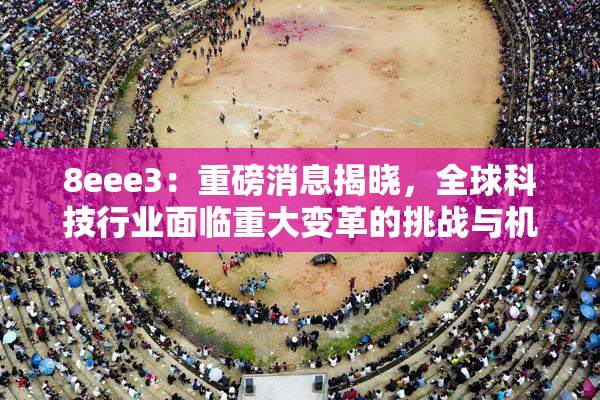 8eee3：重磅消息揭晓，全球科技行业面临重大变革的挑战与机遇