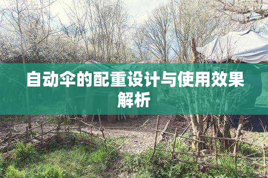 自动伞的配重设计与使用效果解析