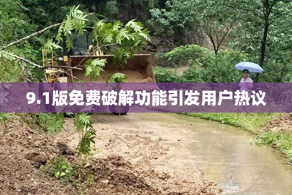 9.1版免费破解功能引发用户热议