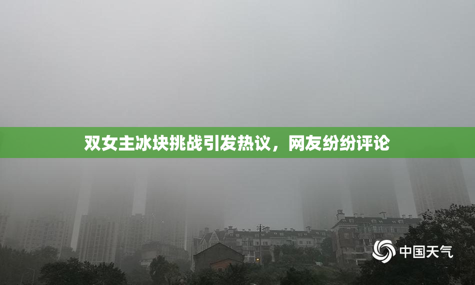 双女主冰块挑战引发热议，网友纷纷评论