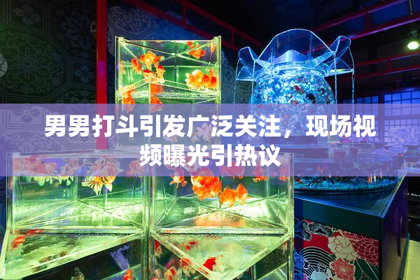 男男打斗引发广泛关注，现场视频曝光引热议