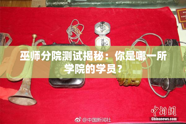 巫师分院测试揭秘：你是哪一所学院的学员？