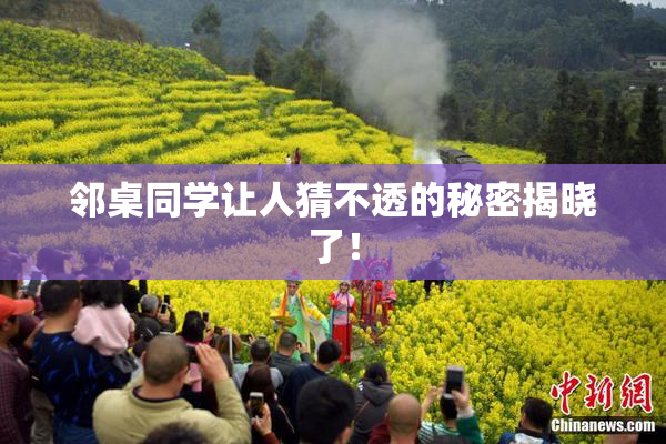 邻桌同学让人猜不透的秘密揭晓了！
