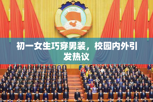 初一女生巧穿男装，校园内外引发热议
