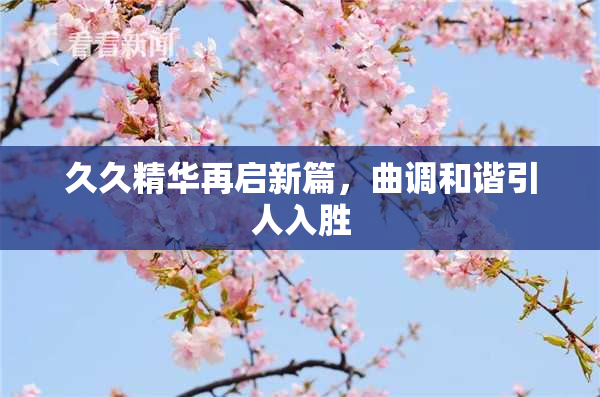 久久精华再启新篇，曲调和谐引人入胜