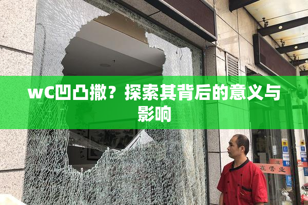 wC凹凸撒？探索其背后的意义与影响