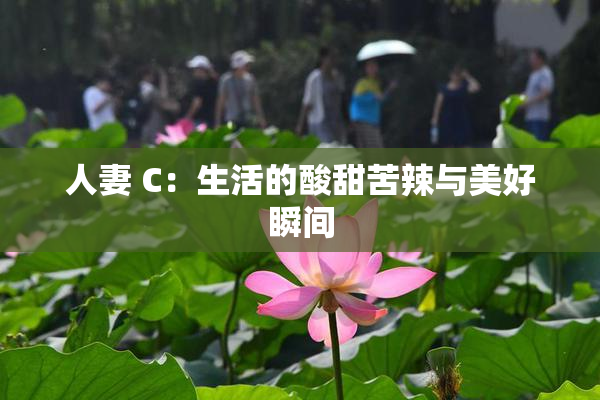 人妻 C：生活的酸甜苦辣与美好瞬间