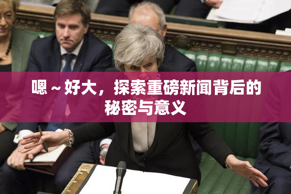 嗯～好大，探索重磅新闻背后的秘密与意义