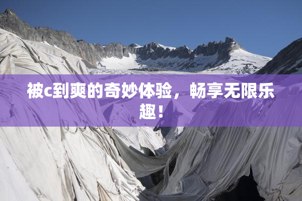 被c到爽的奇妙体验，畅享无限乐趣！