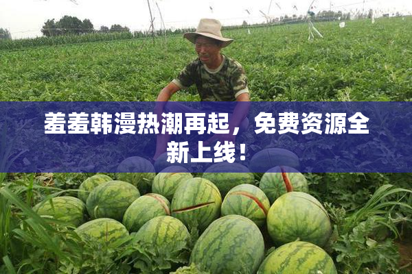 羞羞韩漫热潮再起，免费资源全新上线！