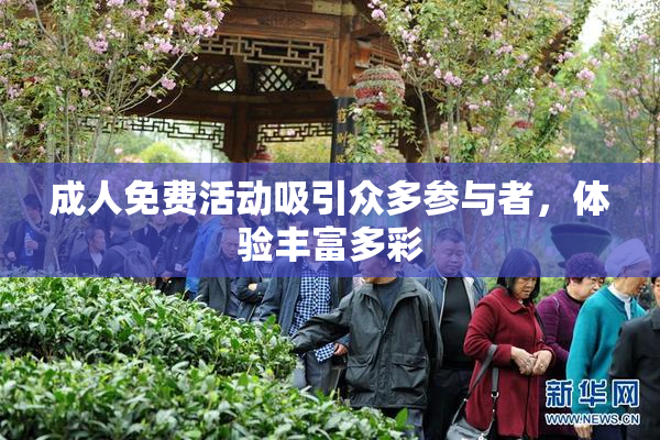 成人免费活动吸引众多参与者，体验丰富多彩