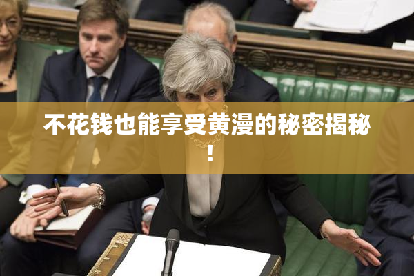 不花钱也能享受黄漫的秘密揭秘！