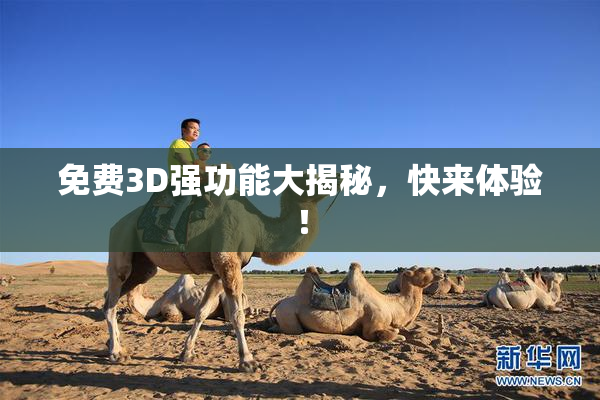 免费3D强功能大揭秘，快来体验！
