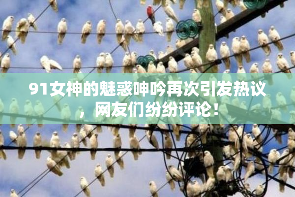 91女神的魅惑呻吟再次引发热议，网友们纷纷评论！