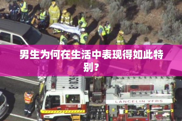 男生为何在生活中表现得如此特别？