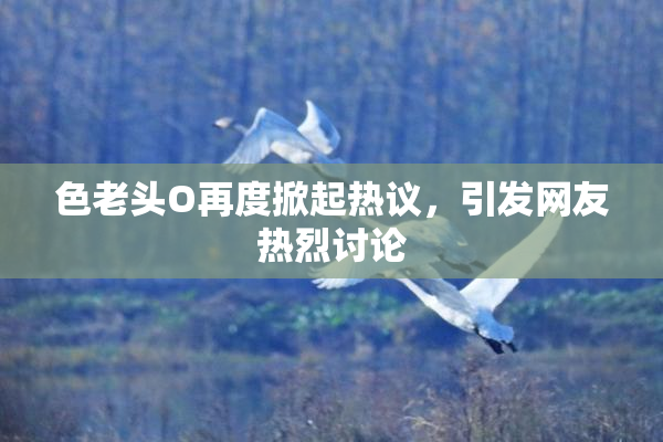 色老头O再度掀起热议，引发网友热烈讨论