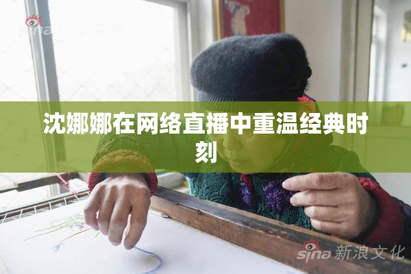 沈娜娜在网络直播中重温经典时刻