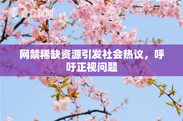 网禁稀缺资源引发社会热议，呼吁正视问题