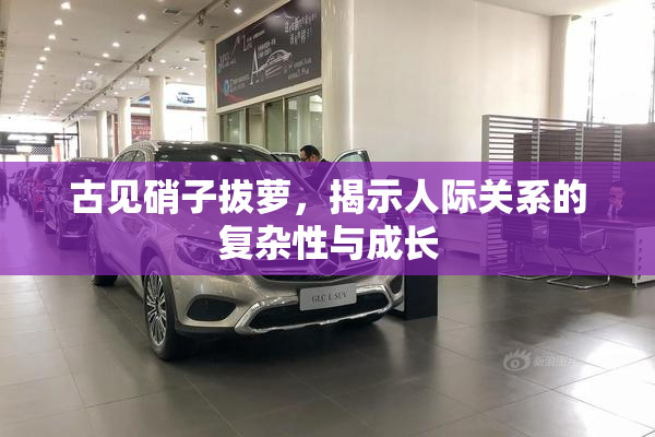 古见硝子拔萝，揭示人际关系的复杂性与成长