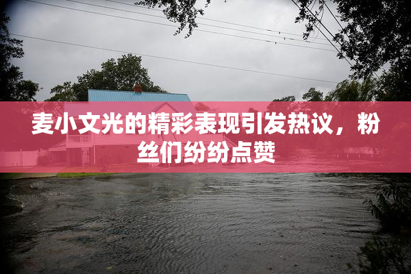 麦小文光的精彩表现引发热议，粉丝们纷纷点赞