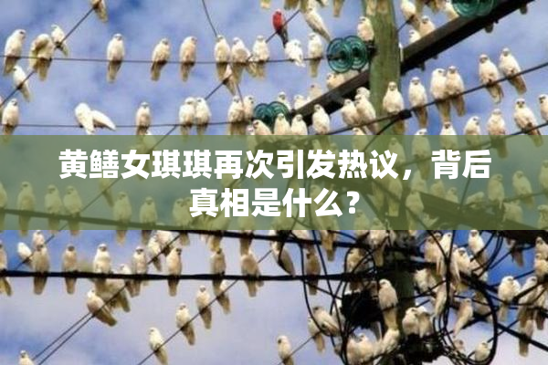 黄鳝女琪琪再次引发热议，背后真相是什么？