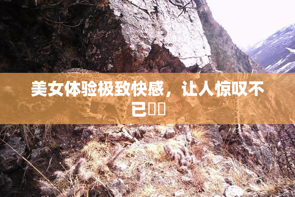 美女体验极致快感，让人惊叹不已❌‌