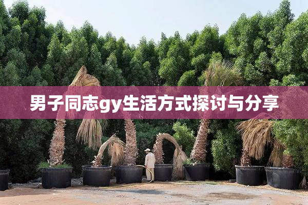 男子同志gy生活方式探讨与分享