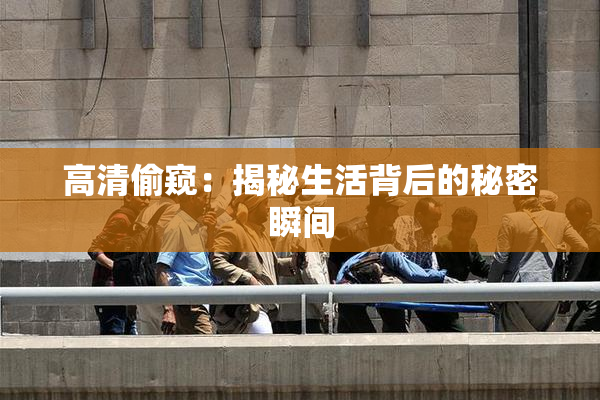 高清偷窥：揭秘生活背后的秘密瞬间