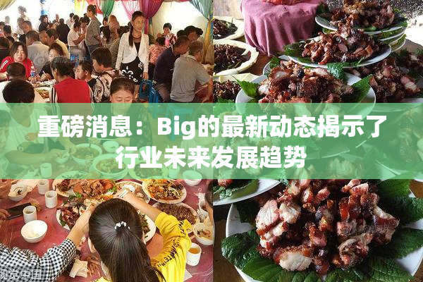 重磅消息：Big的最新动态揭示了行业未来发展趋势