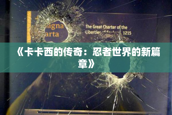 《卡卡西的传奇：忍者世界的新篇章》