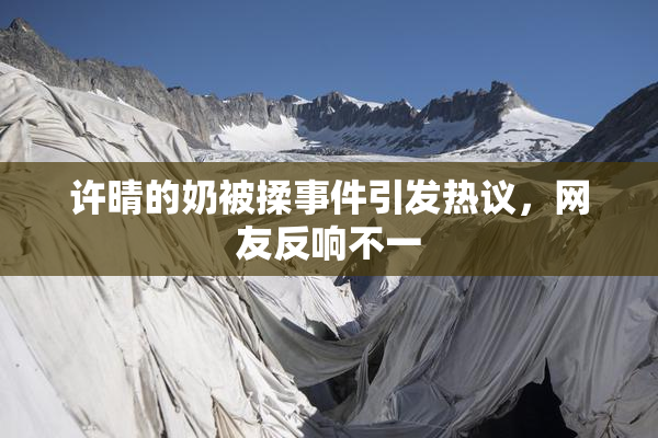 许晴的奶被揉事件引发热议，网友反响不一