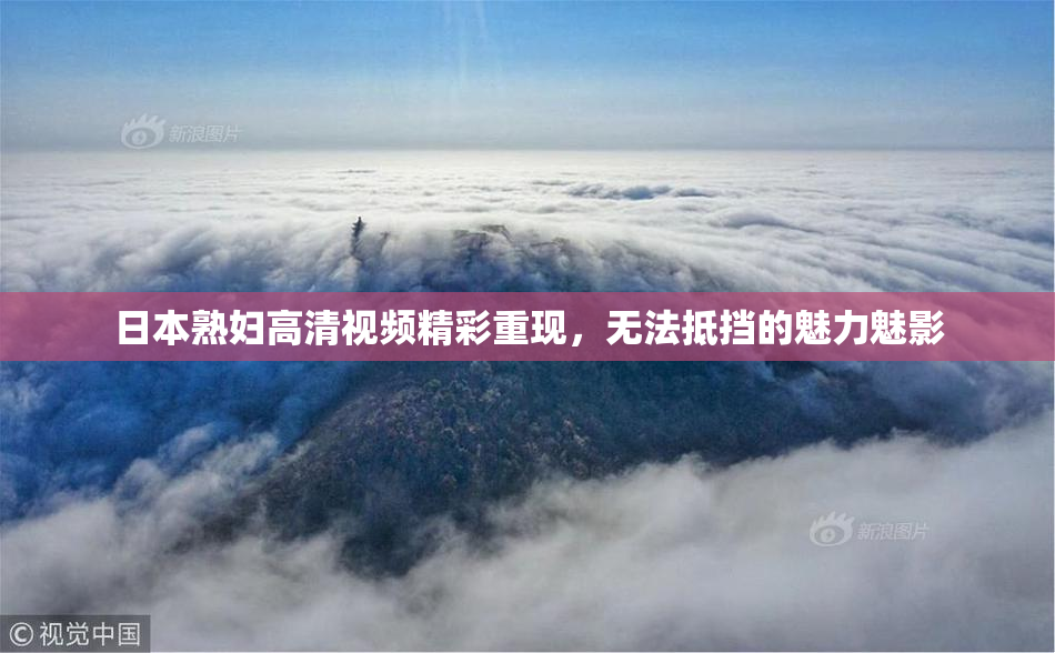 日本熟妇高清视频精彩重现，无法抵挡的魅力魅影