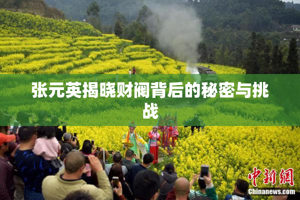 张元英揭晓财阀背后的秘密与挑战
