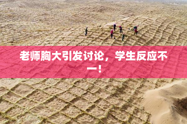 老师胸大引发讨论，学生反应不一！