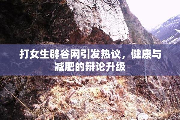 打女生辟谷网引发热议，健康与减肥的辩论升级