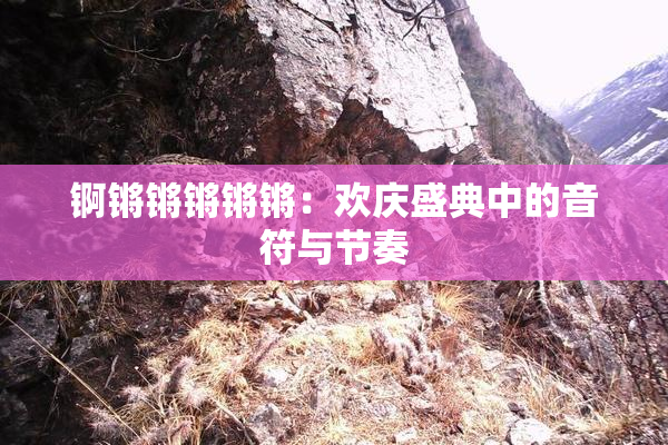 锕锵锵锵锵锵：欢庆盛典中的音符与节奏