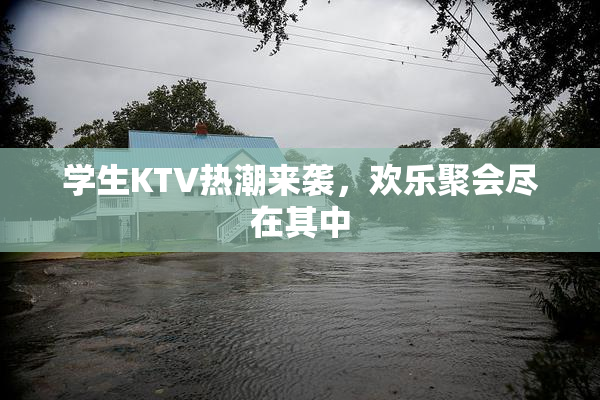 学生KTV热潮来袭，欢乐聚会尽在其中