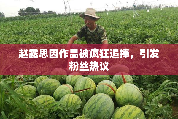 赵露思因作品被疯狂追捧，引发粉丝热议