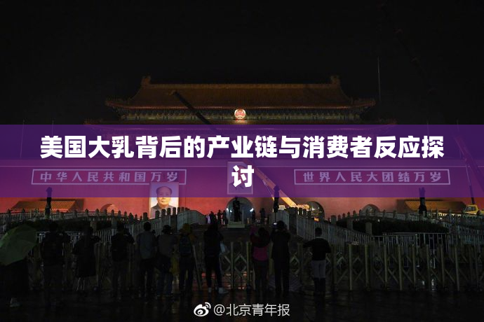 美国大乳背后的产业链与消费者反应探讨
