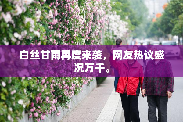 白丝甘雨再度来袭，网友热议盛况万千。