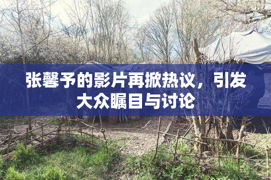 张馨予的影片再掀热议，引发大众瞩目与讨论