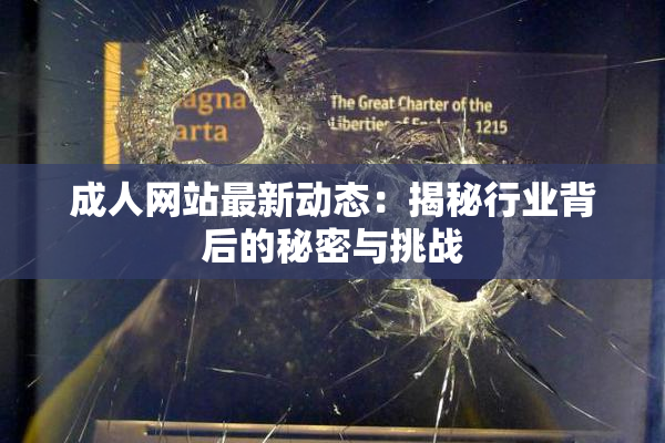 成人网站最新动态：揭秘行业背后的秘密与挑战