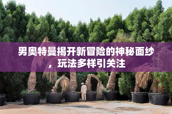 男奥特曼揭开新冒险的神秘面纱，玩法多样引关注