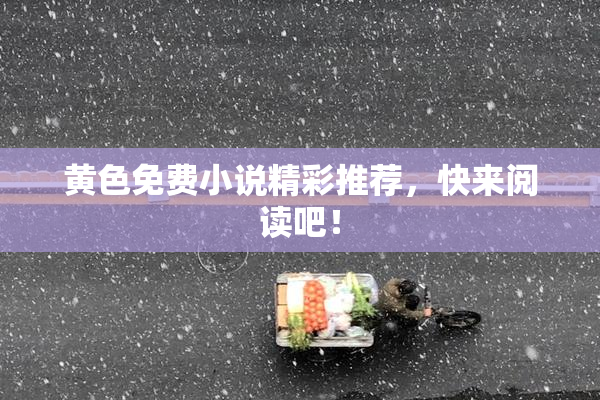 黄色免费小说精彩推荐，快来阅读吧！