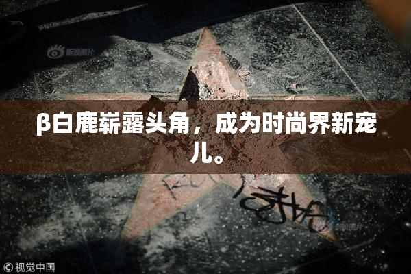 β白鹿崭露头角，成为时尚界新宠儿。