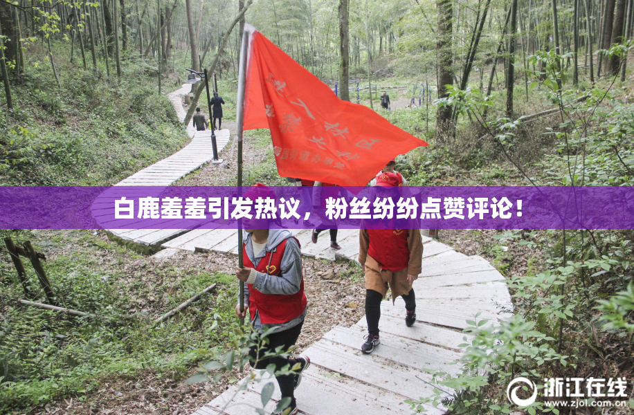 白鹿羞羞引发热议，粉丝纷纷点赞评论！